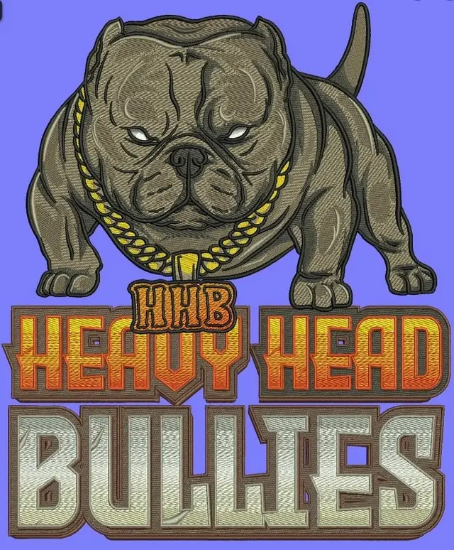 Heavy Head Bullies logo embroidered